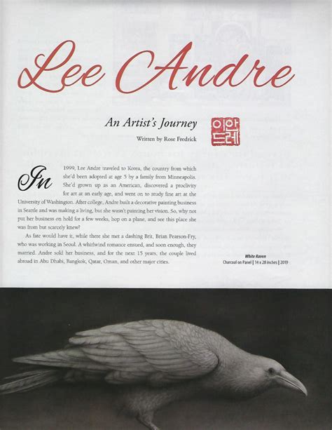 Lee Andre, An Artist's Journey - Rose Fredrick