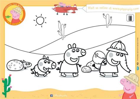 Peppa Pig Colouring Sheet – Be A Fun Mum