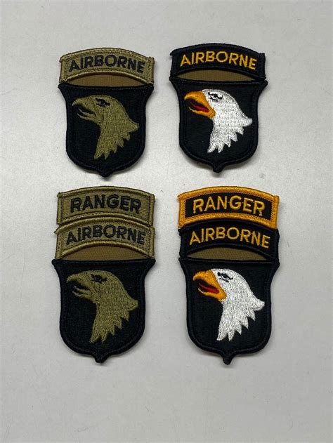 101st Airborne Color Patch and Airborne Tab /101st Airborne - Etsy