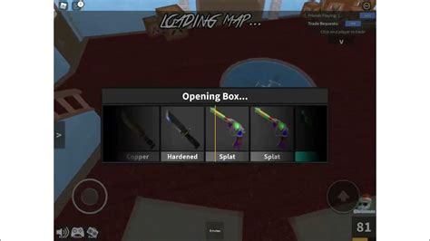 Opening mm2 knife box |GlossyCows| - YouTube