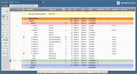 Agile Project Plan Template Excel Free Download Of Project Management ...