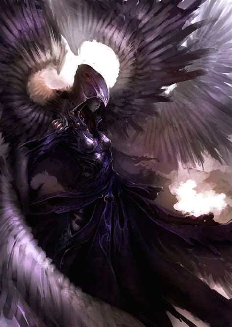 The Raven Queen | Angel art, Fantasy artwork, Fantasy art