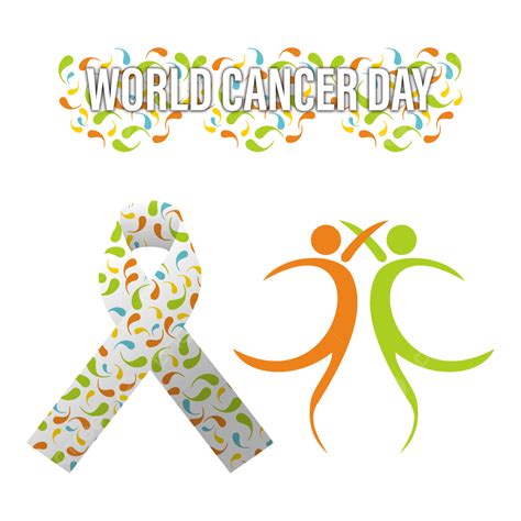 World Cancer Day Vector Hd Images, World Cancer Day Logo Vector, Cancer, Ribbon, Awareness PNG ...