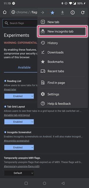 How to Take Screenshots in Incognito Mode in Android - Make Tech Easier