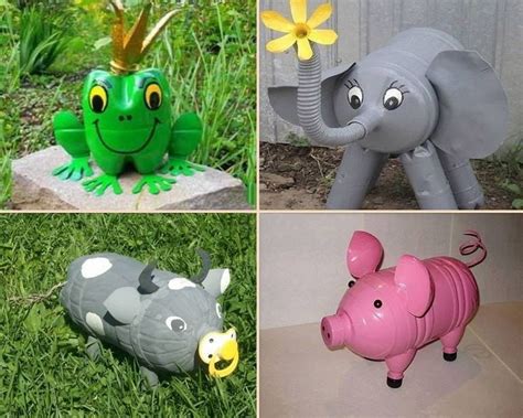 Animales con botellas Reuse Plastic Bottles, Plastic Bottle Crafts, Recycled Bottles, Recycled ...