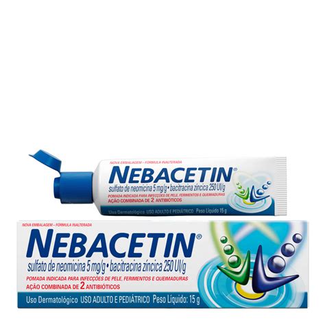 Nebacetin Ointment Skin And Eye Ointment Obat Generik