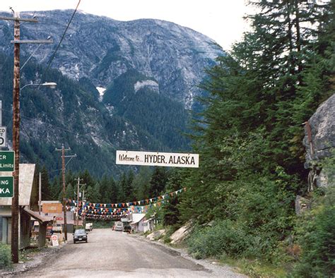 Hyder, AK : Entering Hyder 1995 photo, picture, image (Alaska) at city ...