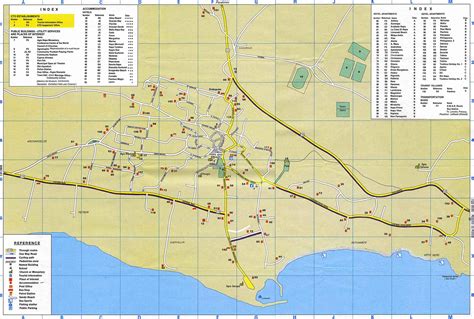 Famagusta Maps. Ayia Napa Map and Protaras Map.