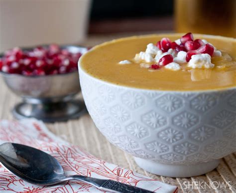 Butternut squash and roasted garlic bisque – SheKnows