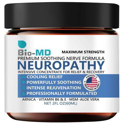 Neuropathy Pain Relief Cream Nerve Pain Relief Cream Maximum Strength ...