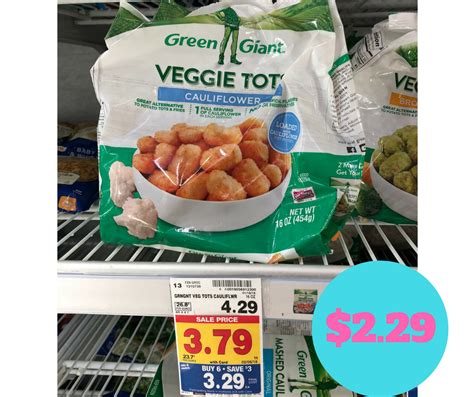 Green Giant Veggie Tots just $2.29 - Kroger Couponing