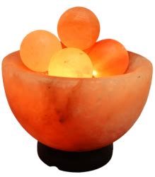 Himalayan Salt Lamp - Massage Balls 9"