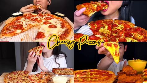 Pizza Mukbang Eating ASMR Edit Compilation 🍜 - YouTube