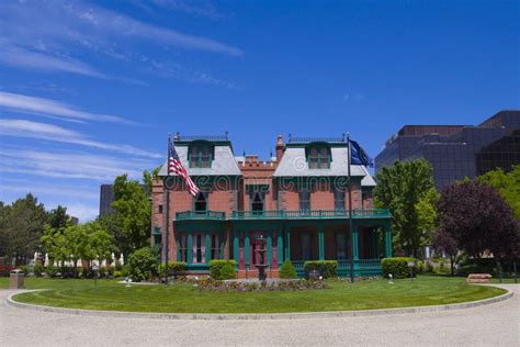 Traditional Court House in Salt Lake City Stock Image - Image of ...