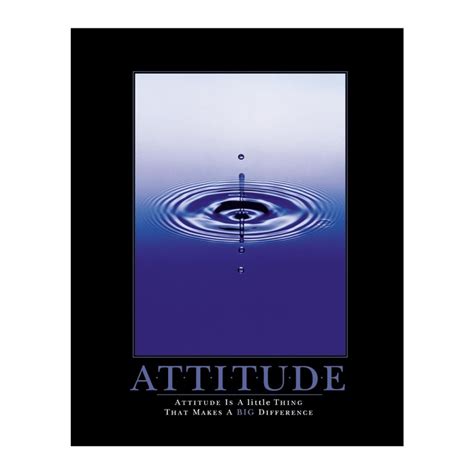 Attitude Drop Motivational Poster | Photography ideas | Pinterest