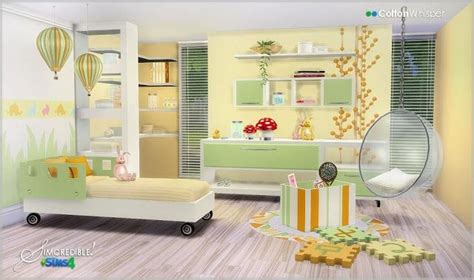 Sims 4 CC's - The Best: Kidsroom by SIMcredible! Kids Room Furniture ...