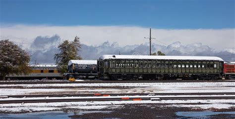 Vintage Train Wagons at Williams Arizona Train Station. US Editorial Stock Image - Image of ...