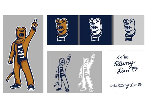 Penn State launching new Nittany Lion Mascot logos, signature marks ...