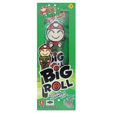 Amazon.com: Tao Kae Noi Big Roll Grilled Seaweed 3.6g (Classic Flavour ...