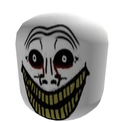 Scary Cursed Face (Big Head) | Roblox Item - Rolimon's