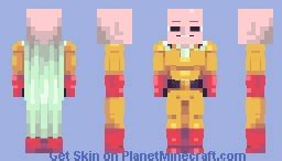 Saitama Minecraft Skin