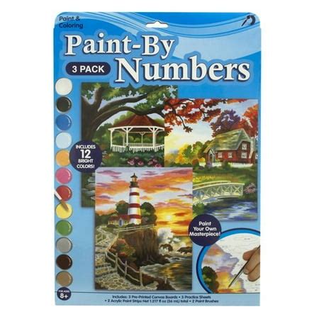 Paint-by-Numbers Landscapes - Walmart.com