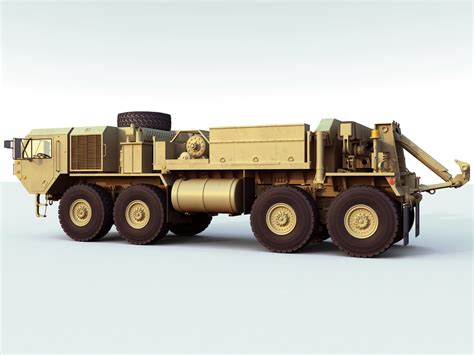 hemtt army trucks 3d model