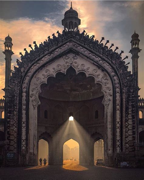 The ancient Awadhi architecture of Rumi Darwaza is one of those ...