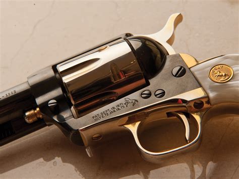 Colt .45 Caliber Single Action Arizona Territorial Centennial Revolver ...