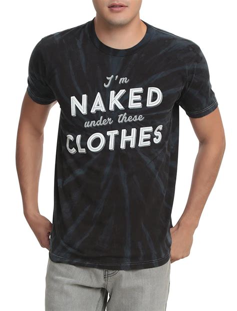 Naked Under These Clothes Tie Dye T-Shirt | Hot Topic