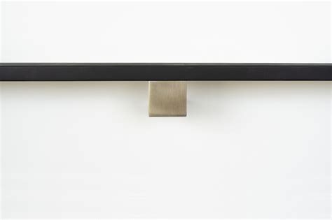 Modern, wall-mounted handrail brackets. Architectural stair hardware. - Componance Architectural ...