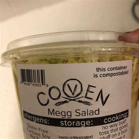 Coven Plant Based marketplace Megg Salad Review | abillion