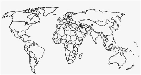 Free Download - World Map Colour In Sheet PNG Image | Transparent PNG ...