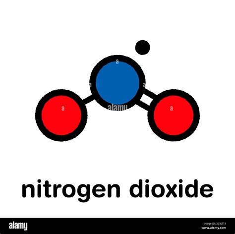 Nitrogen Dioxide NO2 Air Pollution Free Radical Compound,, 43% OFF