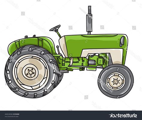 Old Tractor Vector at Vectorified.com | Collection of Old Tractor ...