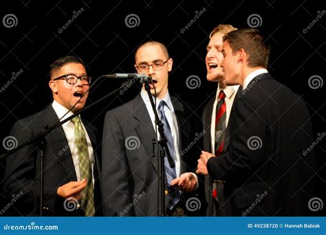 Mens Singing Quartet Editorial Image - Image: 49238720