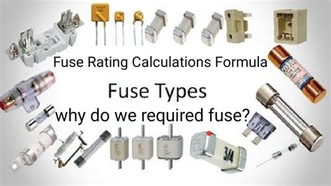 Auto Fuse Types Chart