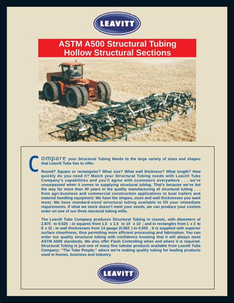 (PDF) Astm a500 Structural Tubing - DOKUMEN.TIPS