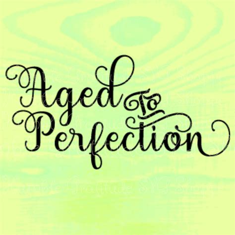 Aged to Perfection Svg Wine Glass Svg Birthday Svg - Etsy