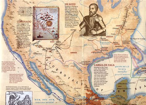 Spanish explorers of North America | Historia de españa, Historia de mexico, Historia de america