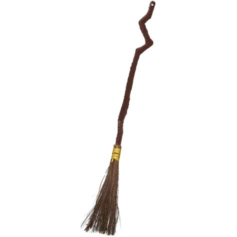 Witch Broomstick Costume Accessories - Realistic Wizard Flying Broom ...