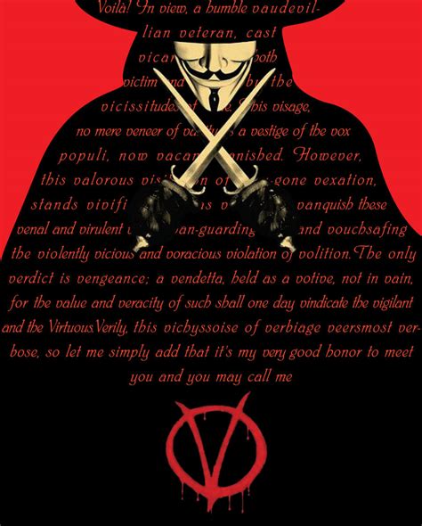 V for Vendetta Speech by Shadeomega777 on DeviantArt