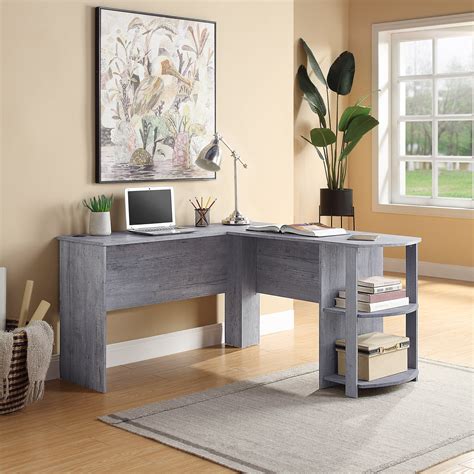 Small Gray Desk | solesolarpv.com