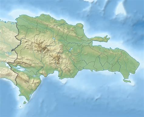 File:Dominican Republic relief location map.jpg - Wikipedia, the free ...