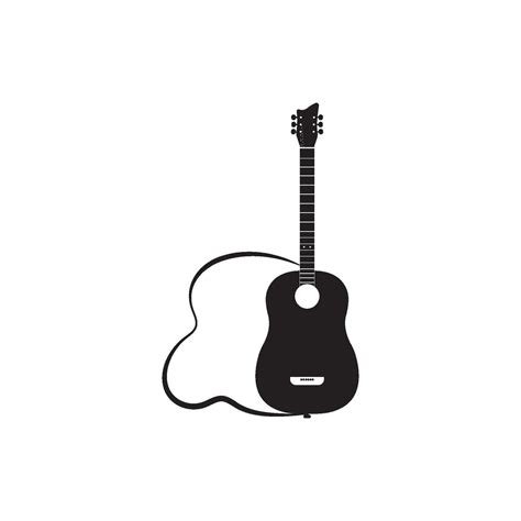 Guitar logo vector template 25558653 Vector Art at Vecteezy