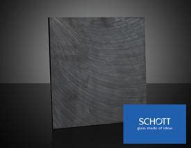 SCHOTT RG1000, 165 x 165mm, 4.5mm Thick, Matte Colored Glass Filter Plate