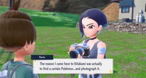 Theories on the pokemon Perrin wants to snap a photo of? : r/PokemonScarletViolet