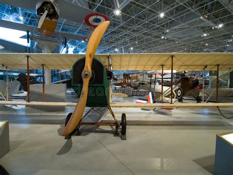 Museum Of Aviation. Exhibition Of Aircraft Exhibits Editorial Stock Photo - Image of europe ...