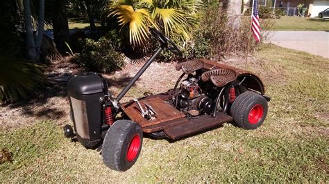 Rat Rod Golf Cart Custom Yamaha gas Powered ONE OFF @ Golf carts for sale