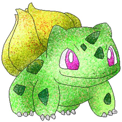 Shiny Bulbasaur by RougeSulfura on DeviantArt